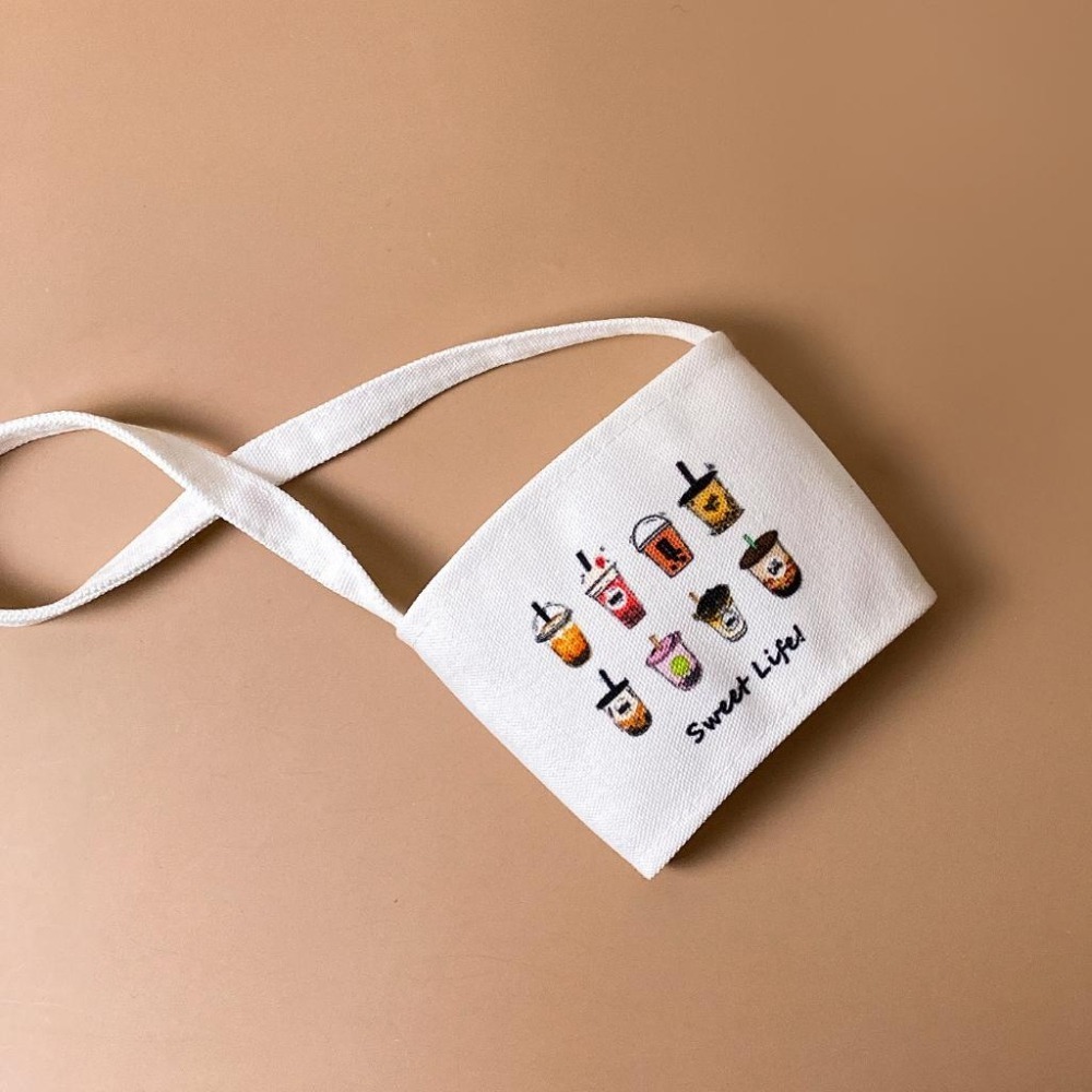 【安迪寢具】我愛台灣 買菜袋 復古茄芷 購物袋 台灣夜市小吃 大同電鍋 飲料提袋 杯套杯袋 環保杯套 企業禮品 活動派-細節圖10