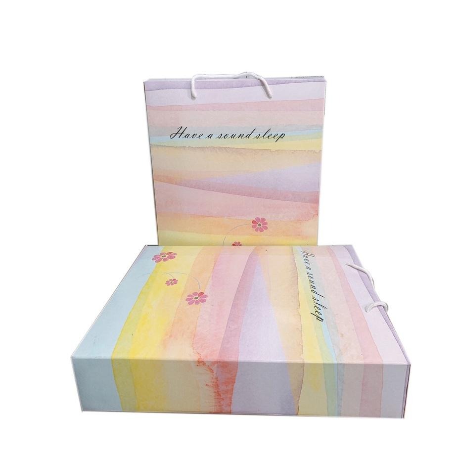 【安迪寢具】台灣製 彩色禮盒 歡迎大量收購 紙盒 禮盒 彩盒 盒子 收納盒-細節圖2