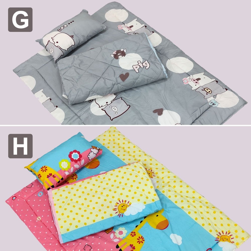 【安迪寢具】台灣製兒童睡墊三件組 枕頭 涼被 睡墊 幼兒園 幼稚園 兒童睡墊 兒童睡袋 兒童涼被 嬰幼童寢具-細節圖6