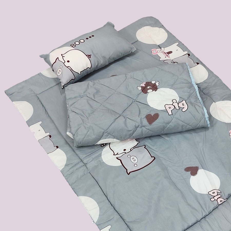 【安迪寢具】台灣製兒童睡墊三件組 枕頭 涼被 睡墊 幼兒園 幼稚園 兒童睡墊 兒童睡袋 兒童涼被 嬰幼童寢具-規格圖9