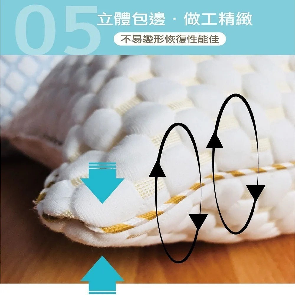 【安迪寢具助眠枕 減壓枕 泡泡枕 台灣枕頭 釋放肩頸 五星級枕 彈力枕 透氣枕 助眠枕 抗菌枕 飯店枕 枕頭 枕芯 枕-細節圖9
