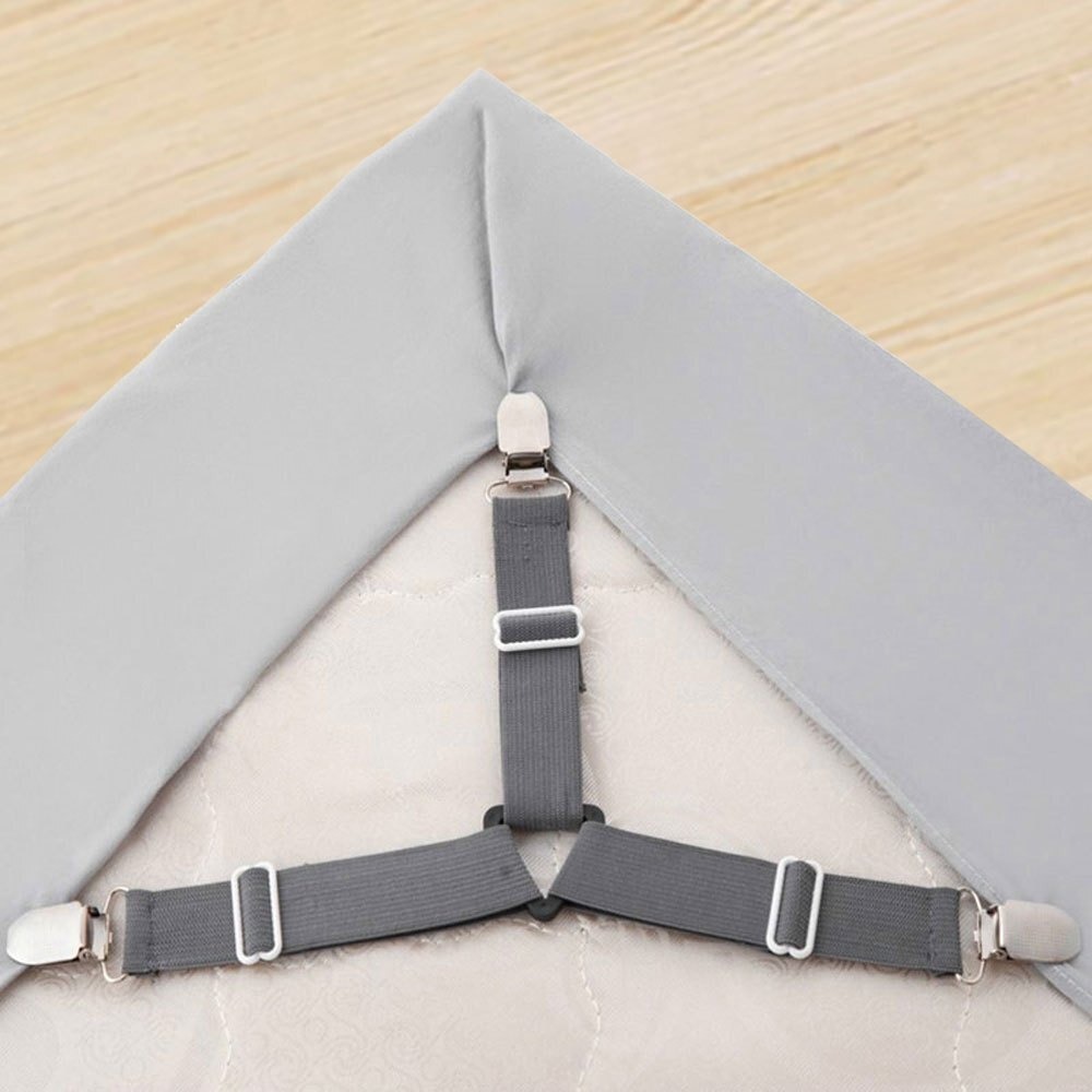 安迪寢具【床單固定器】三扣床單扣 床單固定夾 床單固定器 扣固定器 床單夾 床單扣 床包夾 床罩固定-細節圖2