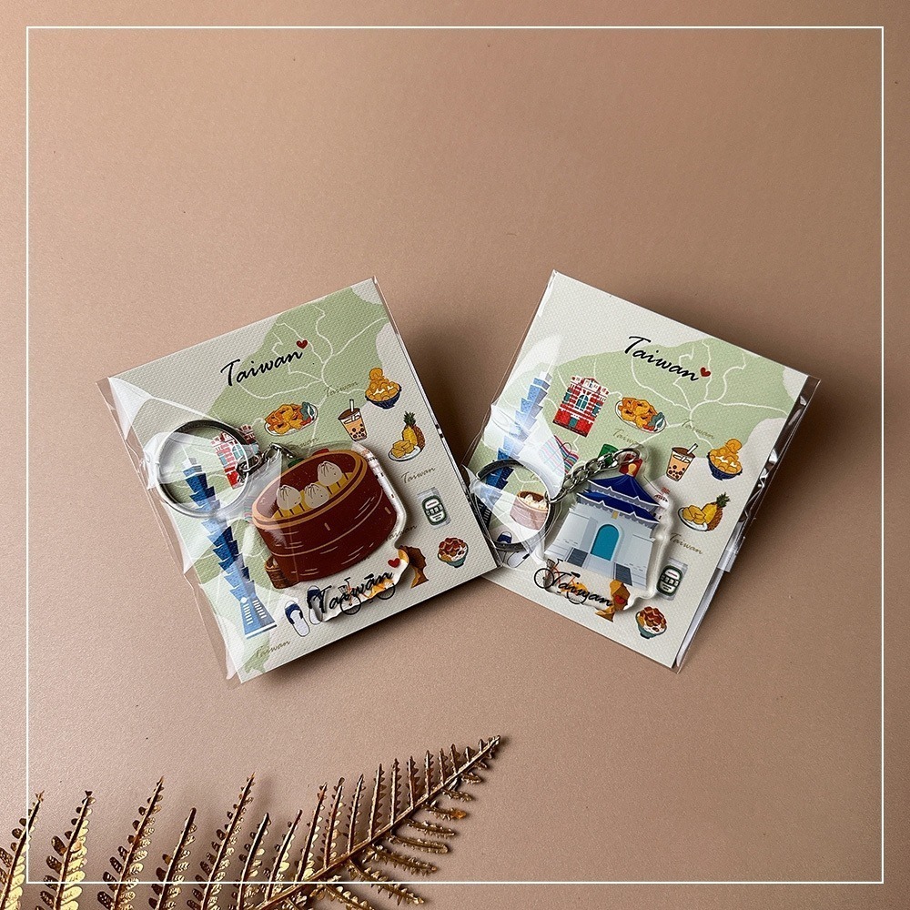 安迪寢具【台灣特色鑰匙圈】台灣 紀念品 鑰匙圈 吊飾 珍奶 珍珠奶茶 101 觀光禮品 台灣禮品 紀念禮物 出國禮物-細節圖4