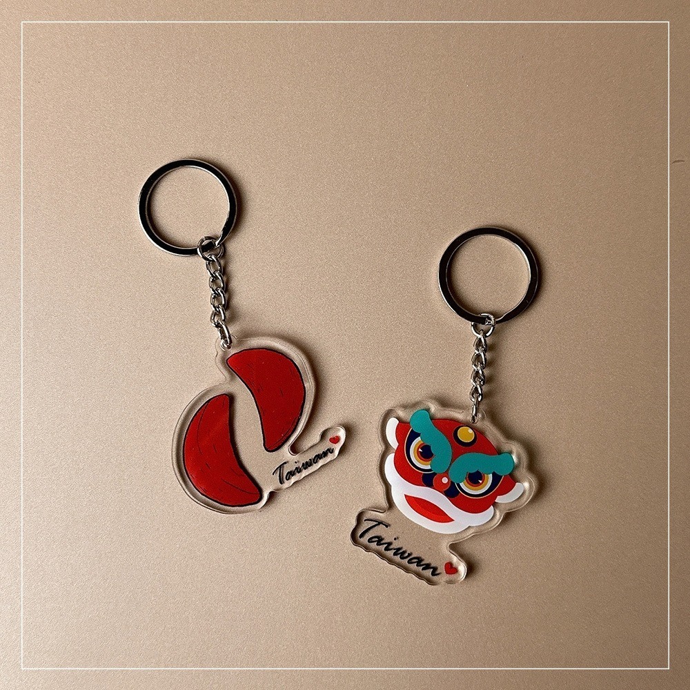 安迪寢具【台灣特色鑰匙圈】台灣 紀念品 鑰匙圈 吊飾 珍奶 珍珠奶茶 101 觀光禮品 台灣禮品 紀念禮物 出國禮物-細節圖9
