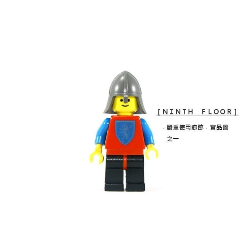 【Ninth Floor】LEGO 6081 樂高 城堡 十字軍 舊獅國 尖頭盔 士兵 [cas112]