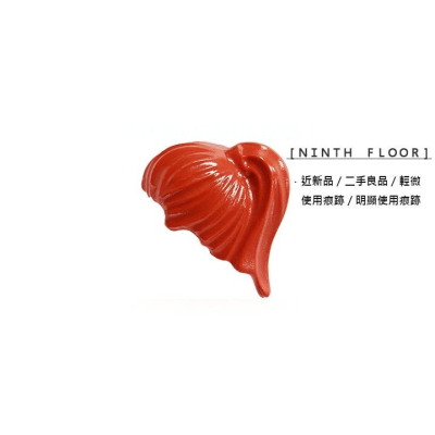 【Ninth Floor】LEGO 樂高 Red 紅色 舊版 女生 馬尾 頭髮 髮 [x104]