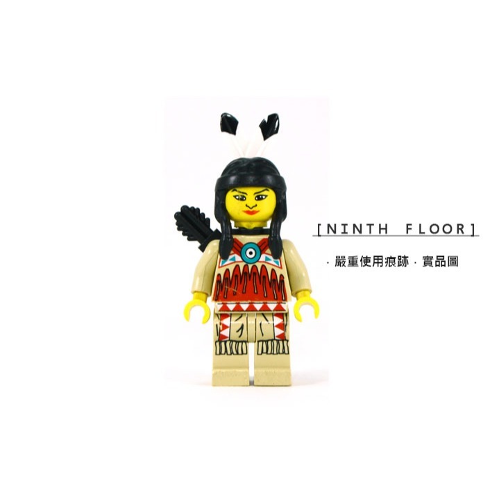 【Ninth Floor】LEGO Western 6748 6763 6766 樂高 西部 印地安 女戰士 ww018-細節圖2