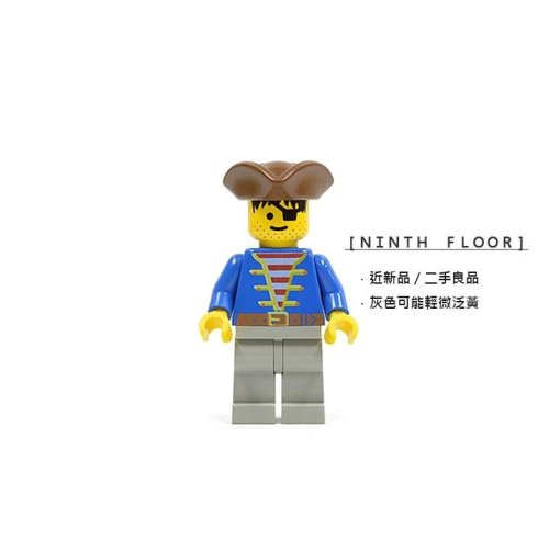 【Ninth Floor】LEGO Pirate 6268 6273 樂高 海盜 三角帽 水手 船員 [pi008]