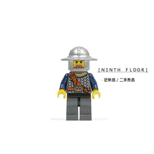 【Ninth Floor】LEGO Castle 852271 樂高 城堡系列 皇冠 圓盔 士兵 [cas381]
