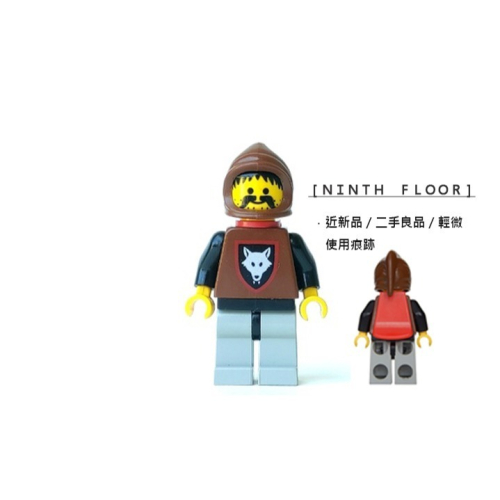 【Ninth Floor】LEGO Castle 6086 6038 樂高 城堡 狼族 遊俠 盜賊 士兵 cas252