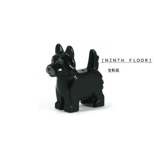 【Ninth Floor】LEGO BAM 樂高 授權店限定 黑色 蘇格蘭梗 梗犬 小狗 狗 [26078pb003]