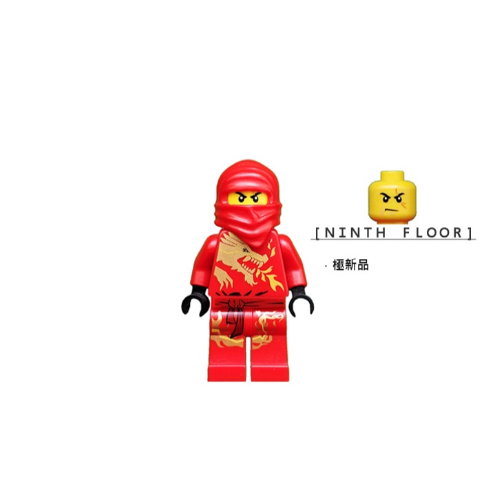 【Ninth Floor】LEGO 2509 樂高 旋風忍者 地龍防衛 金龍 黑龍 阿剛 紅龍 凱 DX njo009-細節圖3