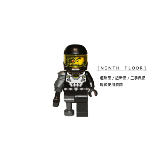 【Ninth Floor】LEGO Minifigures 8803 樂高 第3代人偶包 太空人 生化人 太空惡棍 壞人
