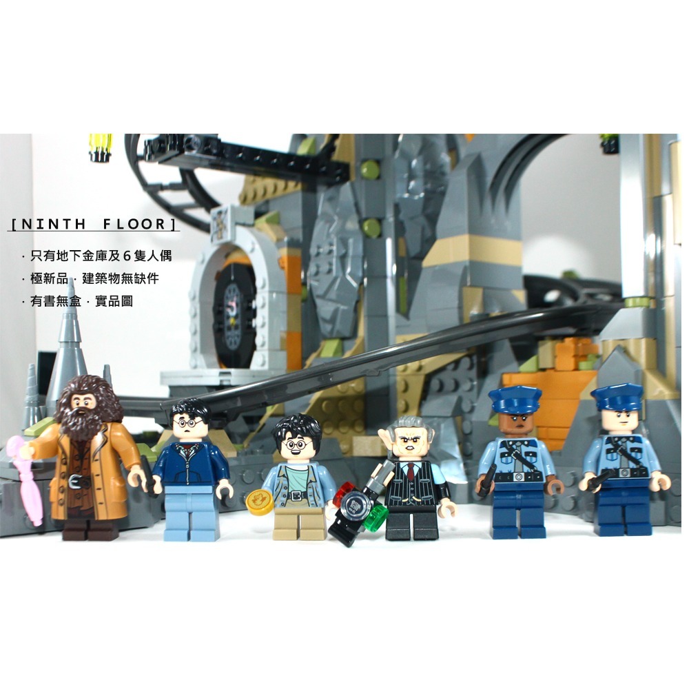 【Ninth Floor】LEGO Harry Potter 76417 樂高 哈利波特 古靈閣巫師銀行 地下金庫-細節圖2