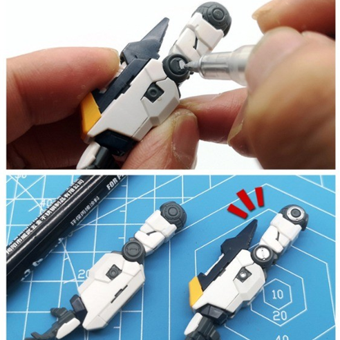 【模藝】金屬模式玩造MS-037 鋼彈模型 上色麥克筆金屬色系列 W1-W11(0.7mm硬筆尖)-細節圖5