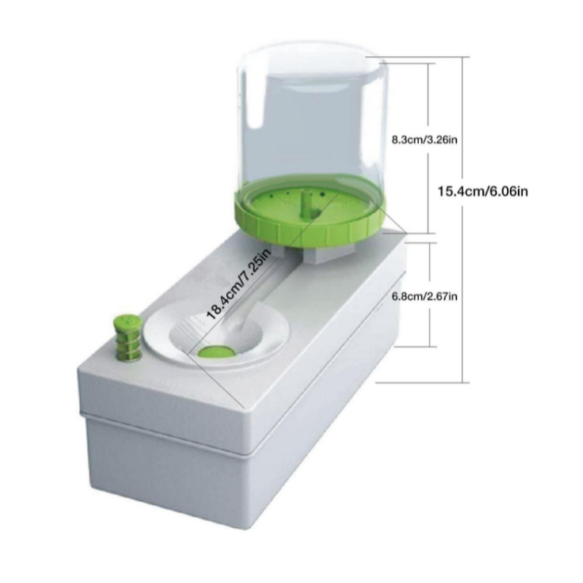 Brush Rinser 毛筆畫筆清洗器 清水循環洗刷器洗筆器刷子清洗工具 洗筆 洗筆三件套 模型 水彩【藝造工坊】-細節圖5