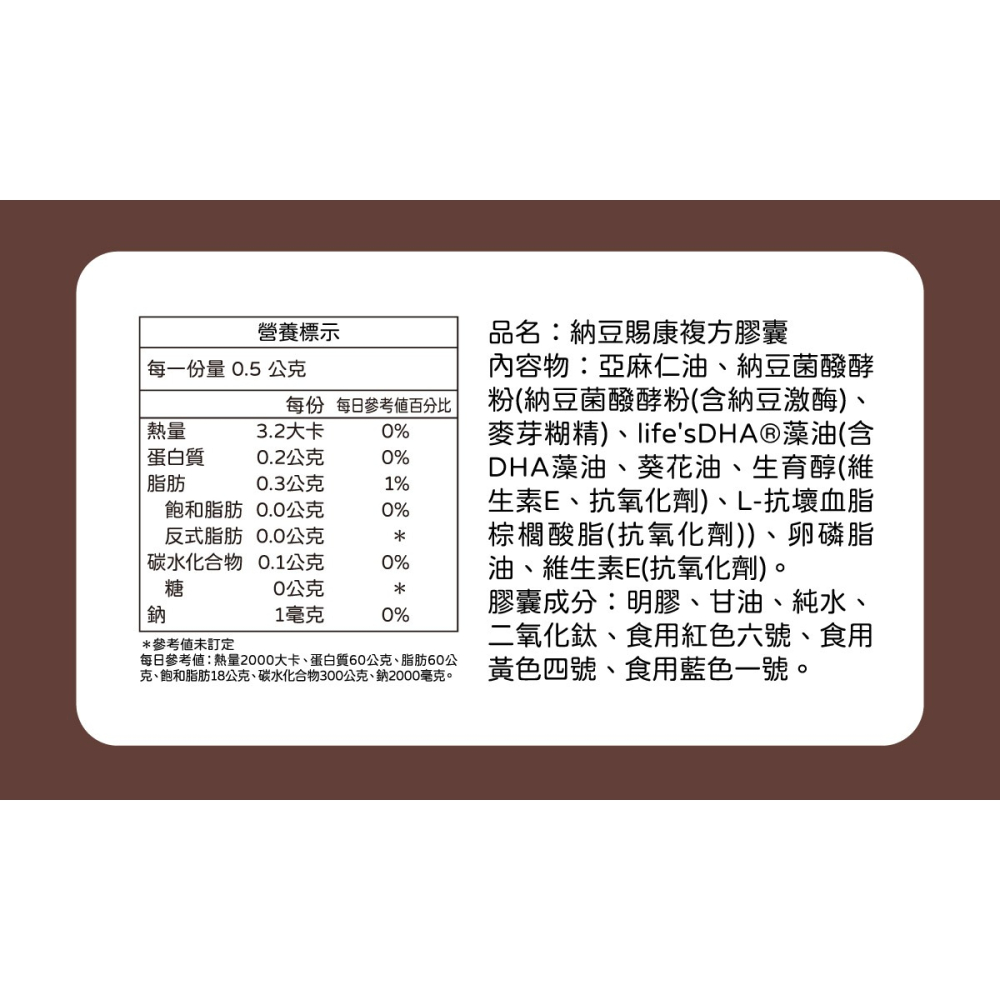 2瓶特價1920~味丹生技 納豆賜康 90粒 原價1280，高壓族常吃高油飲食、循環順暢、高規格納豆激酶+專利DHA藻油-細節圖9