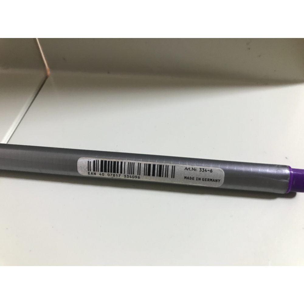 Staedtler施德樓｜triplus fineliner｜dry safe｜三角書寫筆｜0.3mm｜細字筆｜紫色-細節圖2