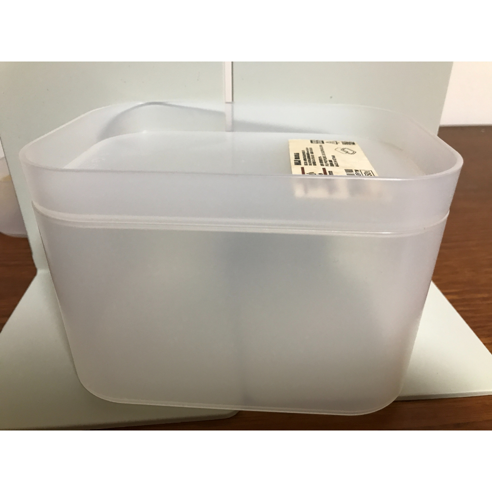 MUJI｜無印良品｜聚丙烯化妝盤·小｜聚丙烯化妝盒1/2橫型｜聚丙烯化妝盒1/4-細節圖2