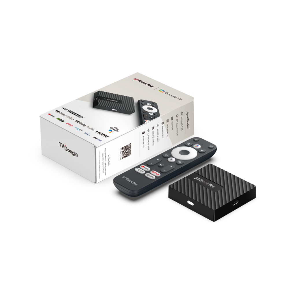 RockTek TVDongle | 4K迷你電視盒 | 支援Netflix/YouTube/迪士尼-細節圖2