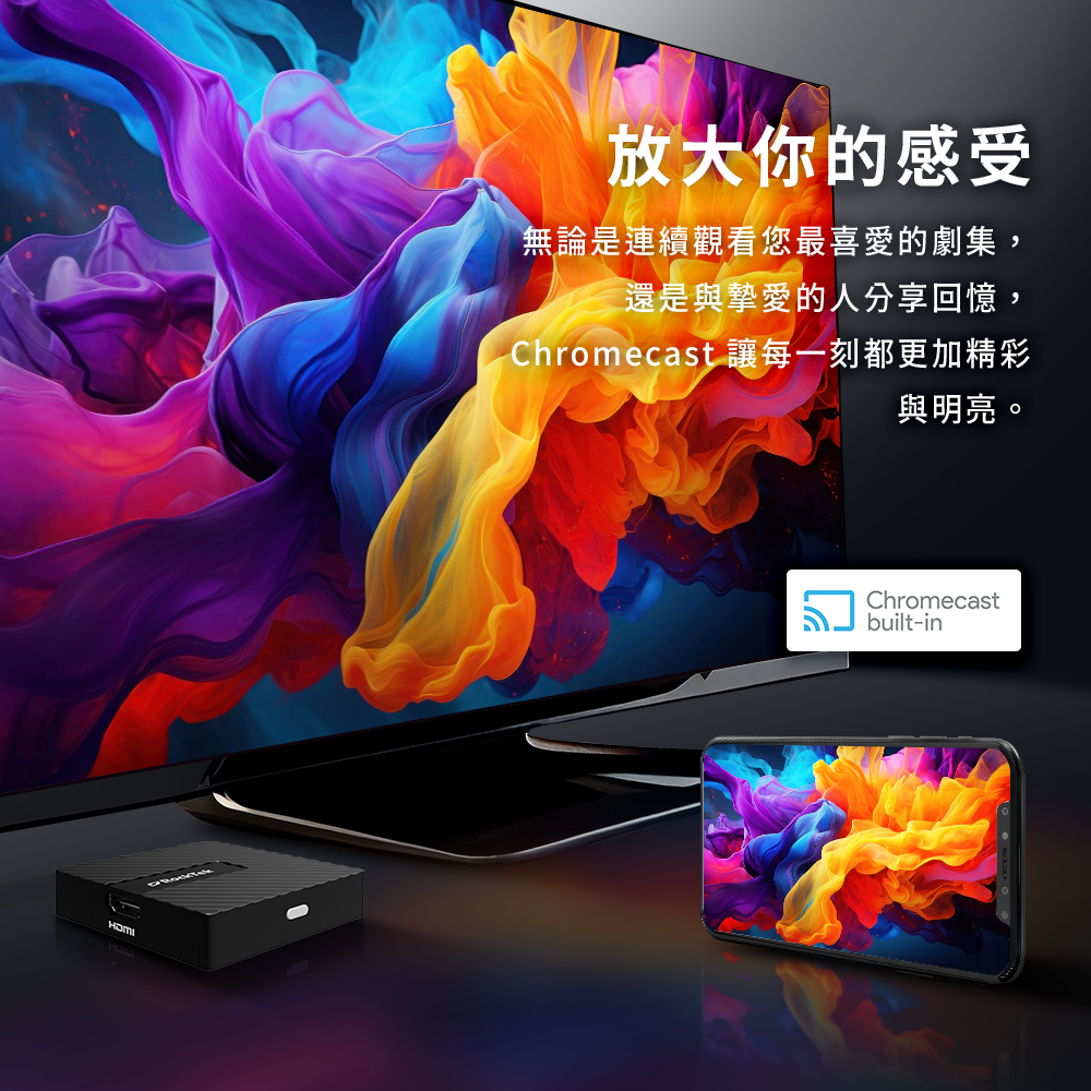 RockTek TVDongle | 4K迷你電視盒 | 支援Netflix/YouTube/迪士尼-細節圖6