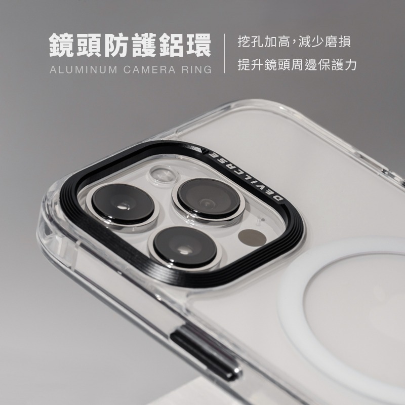 Devilcase iPhone 14系列 惡魔防摔殼 標準版 磁吸款 支援magsafe  透明殼 惡魔手機殼-細節圖5