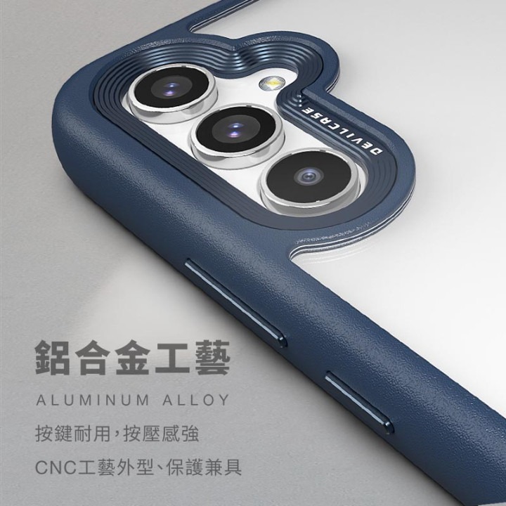 Galaxy A54 A53 手機殼 惡魔防摔殼 標準版 鏡頭鋁圈 透明殼 手機殼 惡魔盾 Devilcase-細節圖2
