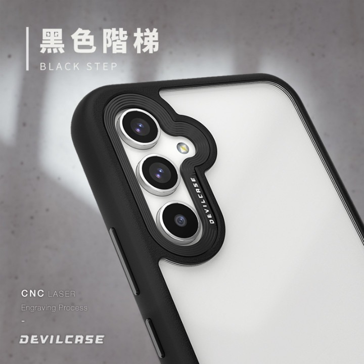 Galaxy A54 A53 手機殼 惡魔防摔殼 標準版 鏡頭鋁圈 透明殼 手機殼 惡魔盾 Devilcase-細節圖7