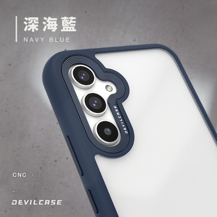 Galaxy A54 A53 手機殼 惡魔防摔殼 標準版 鏡頭鋁圈 透明殼 手機殼 惡魔盾 Devilcase-細節圖8