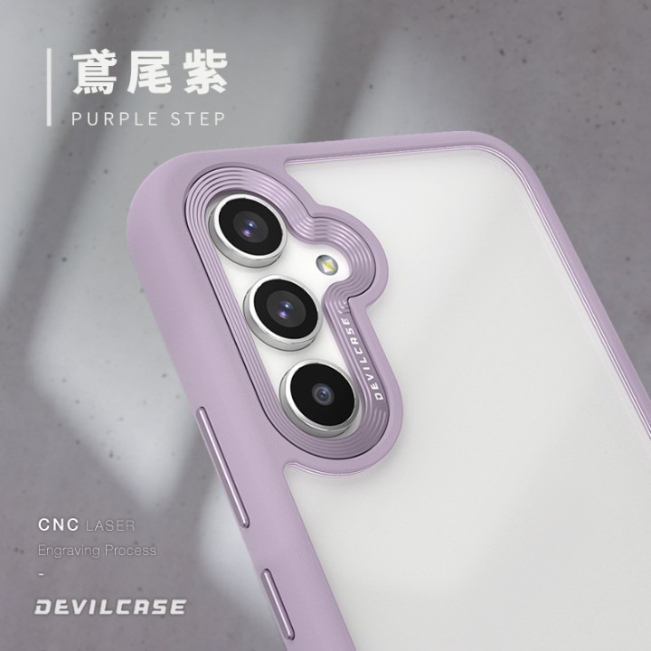 Galaxy A54 A53 手機殼 惡魔防摔殼 標準版 鏡頭鋁圈 透明殼 手機殼 惡魔盾 Devilcase-細節圖9