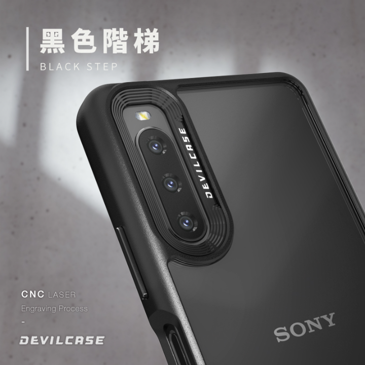 SONY Xperia 10 V、10 IV 手機殼 惡魔防摔殼 標準版 透明殼 惡魔盾 Devilca-細節圖7