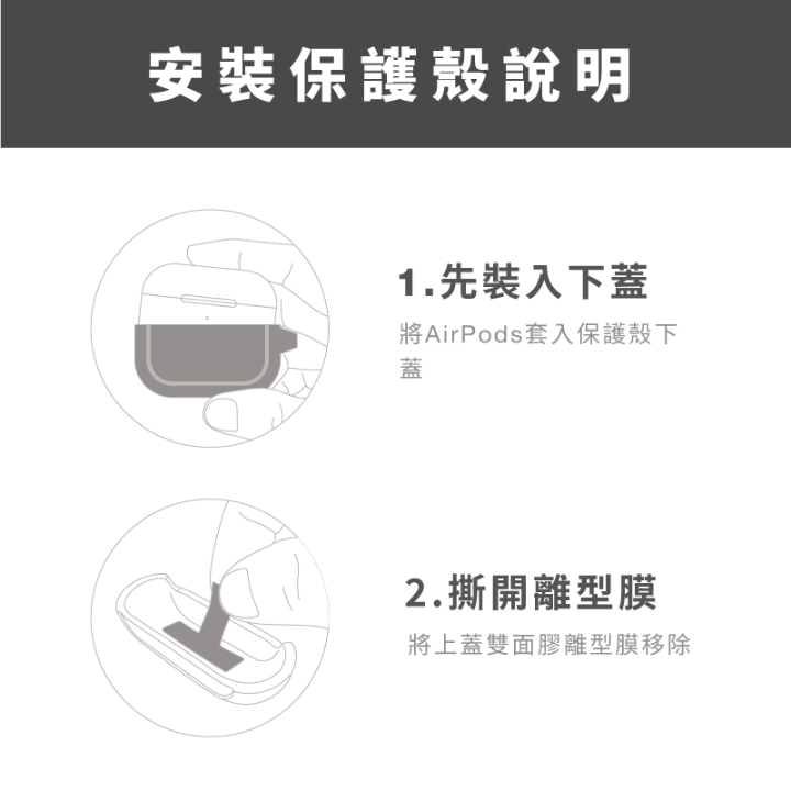 Airpods 1 2 3 Pro Pro2 保護殼 防摔殼 防摔 支援無線充電 惡魔防摔殼 Devilcase-細節圖10