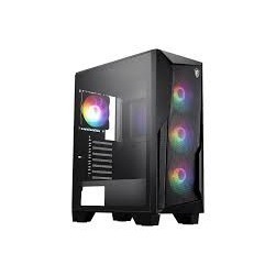 【MSI 微星】電競散熱電腦主機殼｜FORGE 130A 黑 附4風扇 遊戲桌機透側機箱-細節圖2