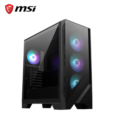 【MSI微星】高散熱電競電腦桌機殼｜FORGE 321R AIRFLOW 支援大顯卡/水冷｜原廠保固-細節圖2