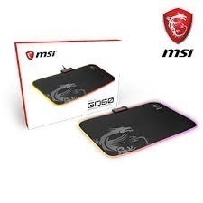 【MSI微星】RGB電競滑鼠墊｜電腦/主機/桌機高階周邊｜AGILITY GD60 一鍵切換炫光+防滑-細節圖3