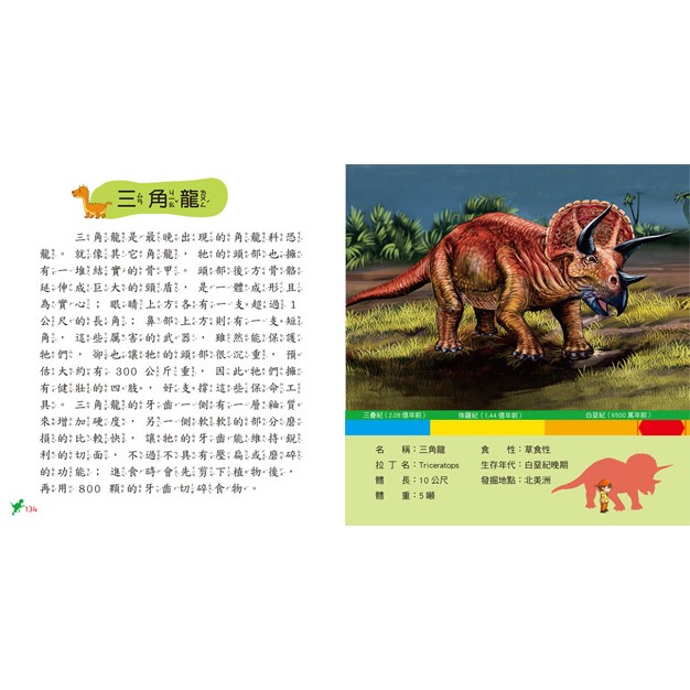 💛全新現貨💛《幼福》恐龍小百科💖小小孩💖-細節圖7