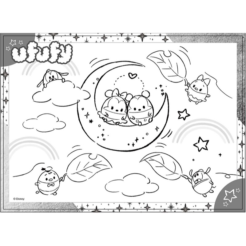 💛全新現貨💛《京甫》迪士尼Ufufy 一起玩貼紙簿💖小小孩💖-細節圖4