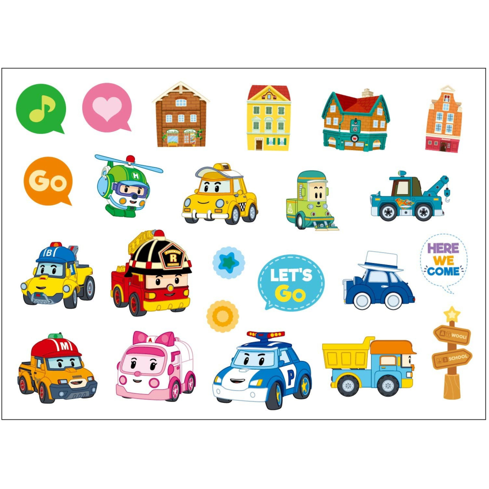 💛全新現貨💛《京甫》波力 一起玩貼紙簿💖小小孩💖-細節圖3