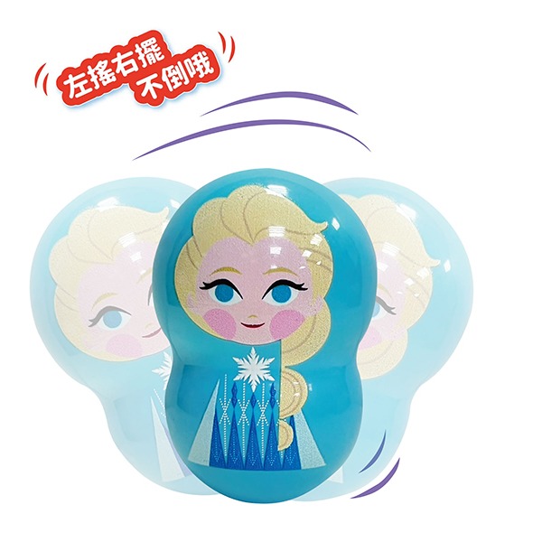 💛全新現貨💛《京甫》冰雪奇緣 不倒翁搖搖樂💖小小孩💖-細節圖2