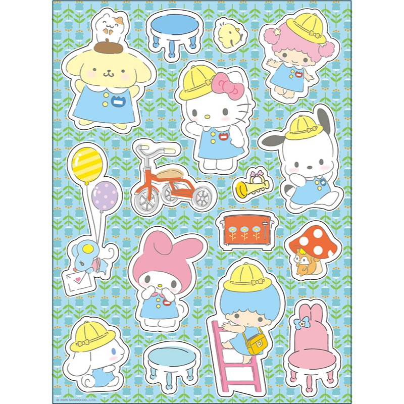 💛全新現貨💛《京甫》三麗鷗家族   磁貼小劇場💖小小孩💖-細節圖5