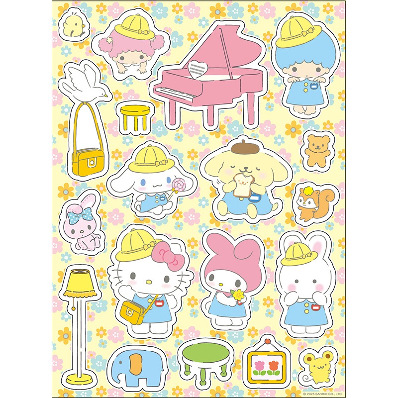 💛全新現貨💛《京甫》三麗鷗家族   磁貼小劇場💖小小孩💖-細節圖6