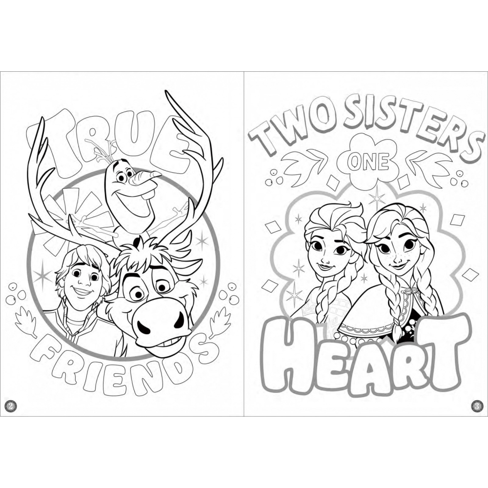 💛全新現貨💛《京甫》冰雪奇緣 8色花瓣蠟筆畫💖小小孩💖-細節圖2