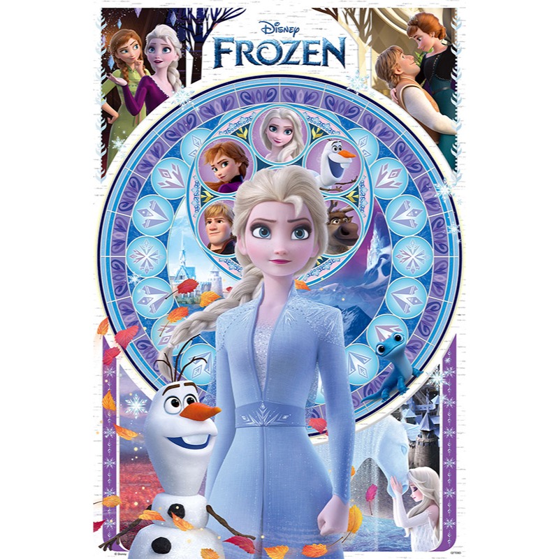 💛全新現貨💛《京甫》冰雪奇緣1000片盒裝拼圖（D）💖小小孩💖-細節圖2