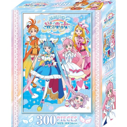 💛全新現貨💛《京甫》開闊天空光之美少女 300片盒裝拼圖💖小小孩💖-規格圖2
