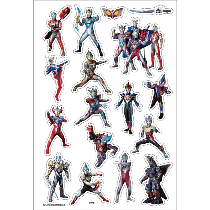 💛全新現貨💛《京甫》超人力霸王 炫亮繽紛畫💖小小孩💖-細節圖4