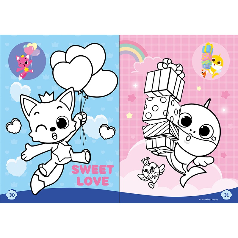 💛全新現貨💛《京甫》碰碰狐 炫亮繽紛畫💖小小孩💖-細節圖3