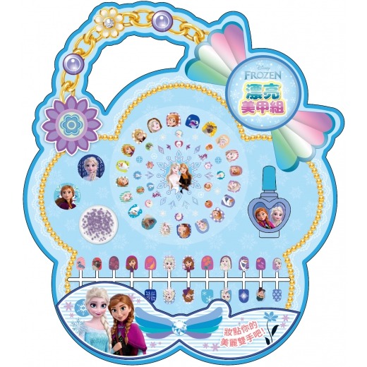 💛全新現貨💛《京甫》冰雪奇緣 漂亮美甲組💖小小孩💖-細節圖2