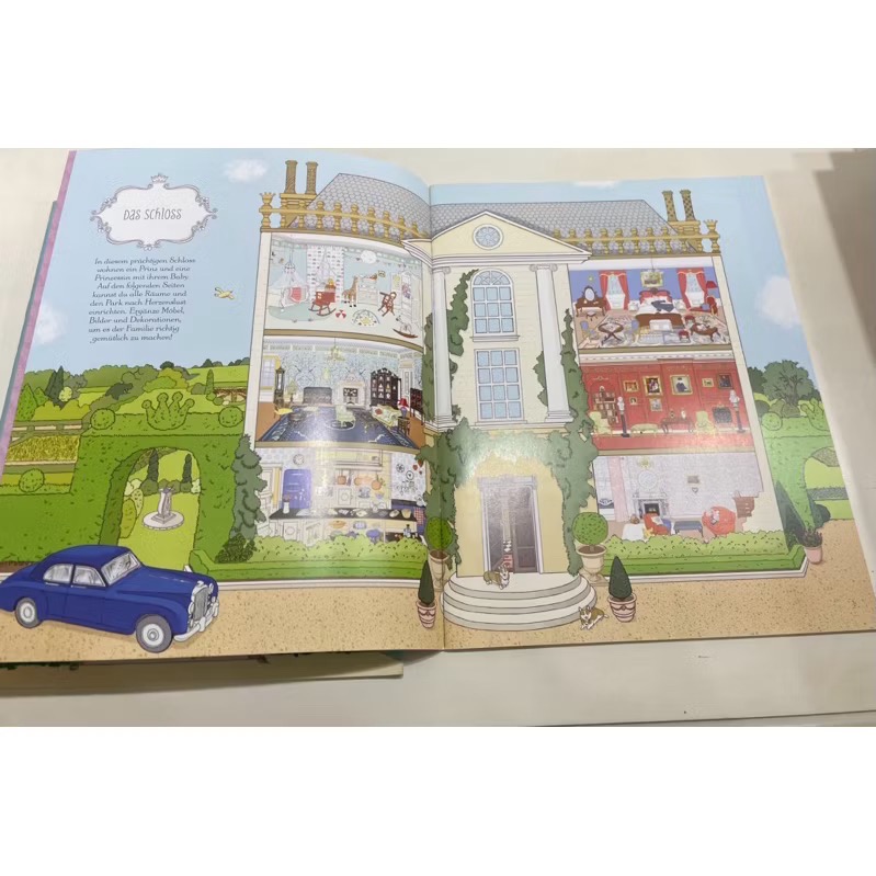 買一送一Usborne我的貼紙書《德國版》鄉村和城堡-細節圖3