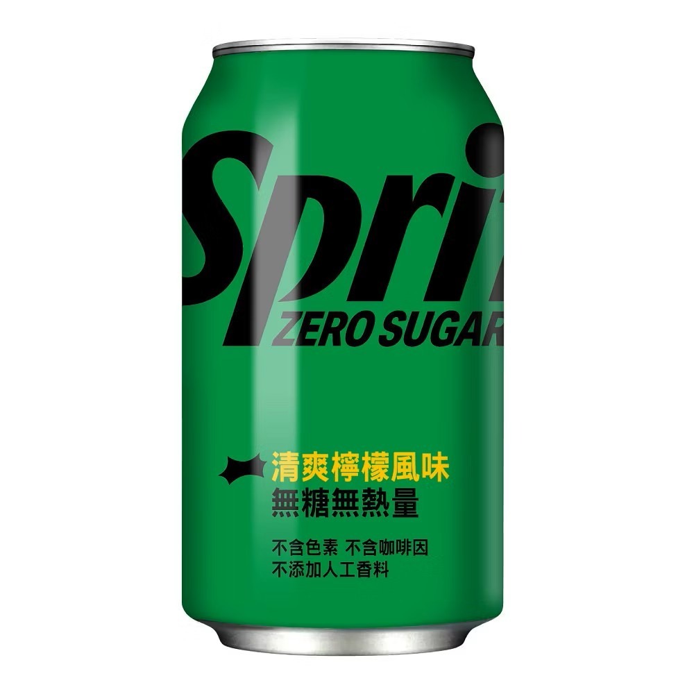 無糖【Coca-Cola 可口可樂】/【Sprite 雪碧】無糖零卡系列易開罐330ml-細節圖3