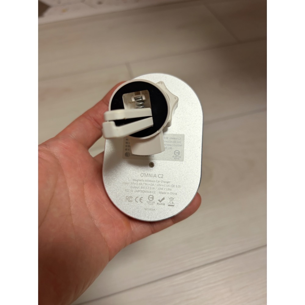 🔥【亞果元素】🔥OMNIA C2🔥 車用 MagSafe✅ 磁吸 QC 3.0🔥 充電器 最高可支援 🔥15W-細節圖2